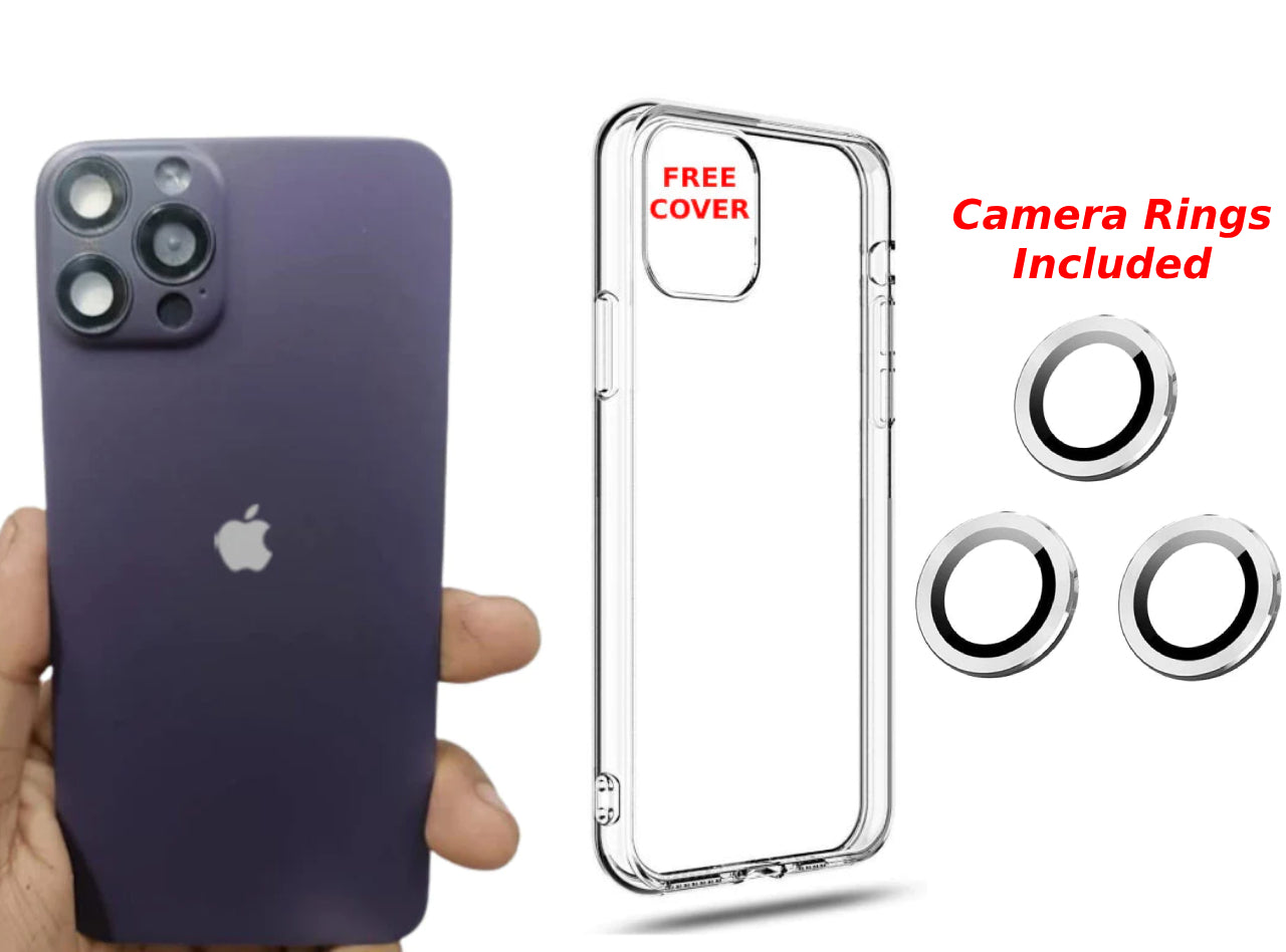 iPhone 12 to iPhone 13 Pro Converter, Cover, Camera Rings Included