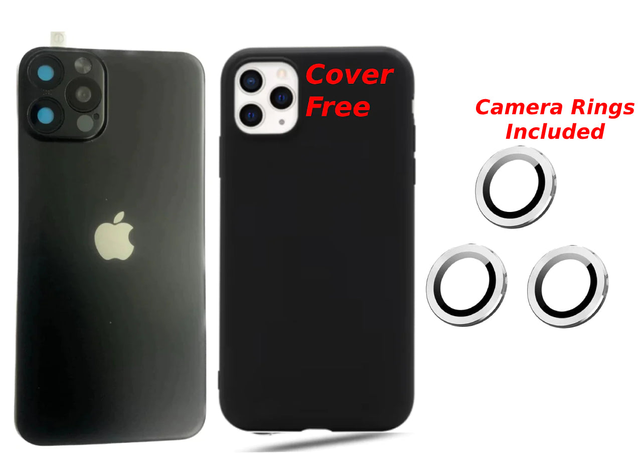 iPhone X/XS to 13 Pro Converter, Cover, Camera Rings Included