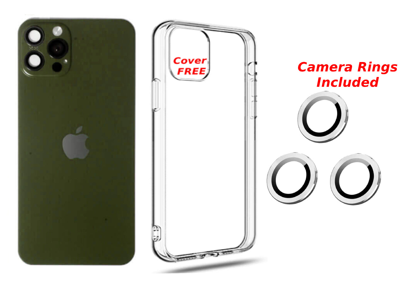 iPhone X/XS to 13 Pro Converter, Cover, Camera Rings Included