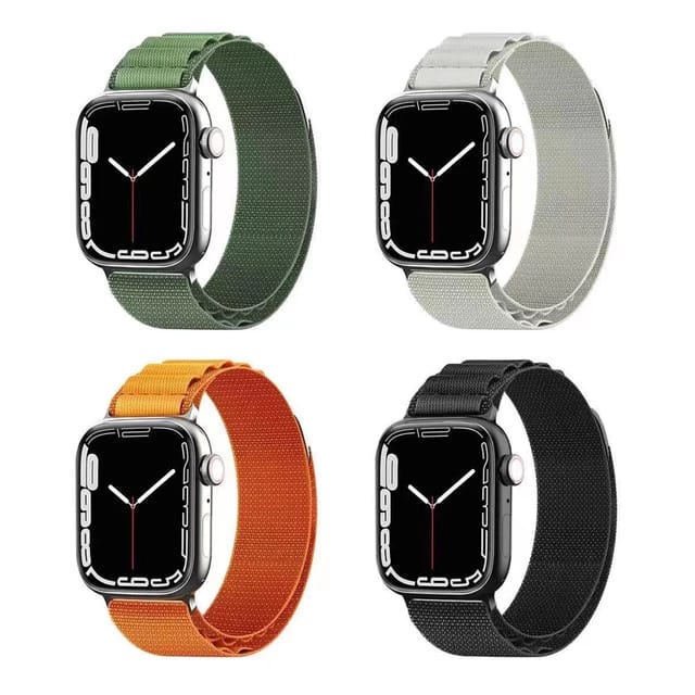 Premium OG High quality Alpine Loop Strap By Compatible For Smart-Watch Ultra and Seriess 7/6/5/4/4/2/1